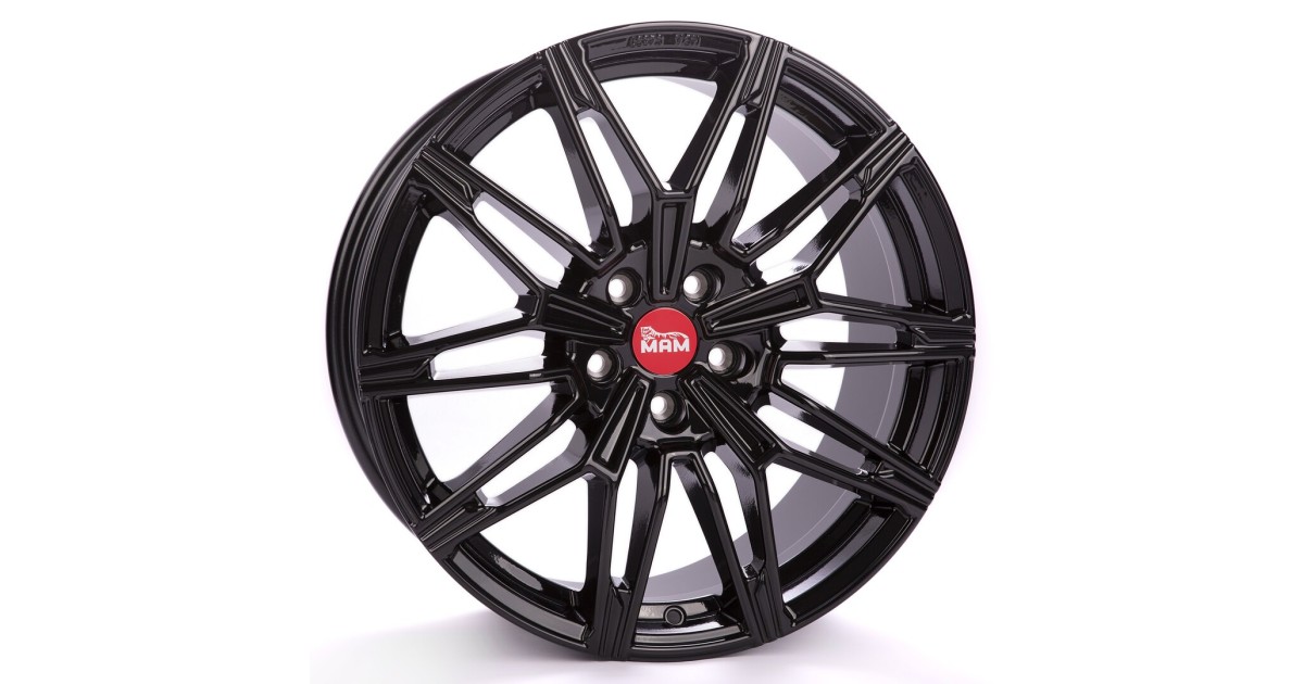 MAM B3N BLACK PAINTED 8,5x19 5/120 ET20 Alésage 72,6