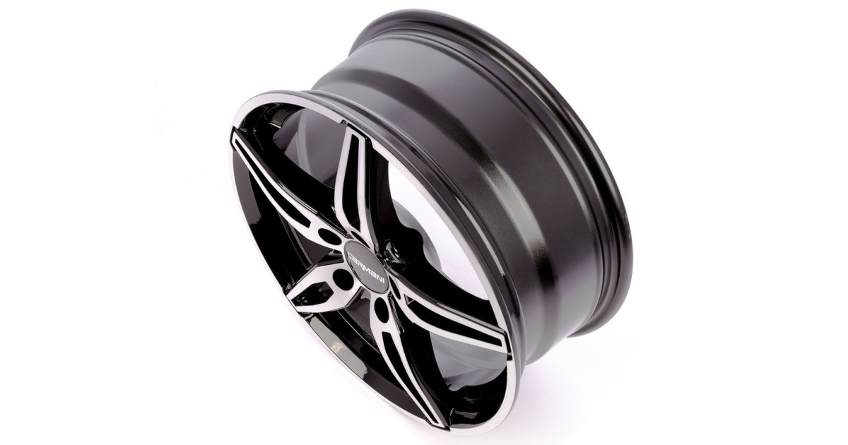 Jante ALU, Carmani 15/BP/ET33 black polish, 6.50X16 5/112 ET33, Alésage 57.10