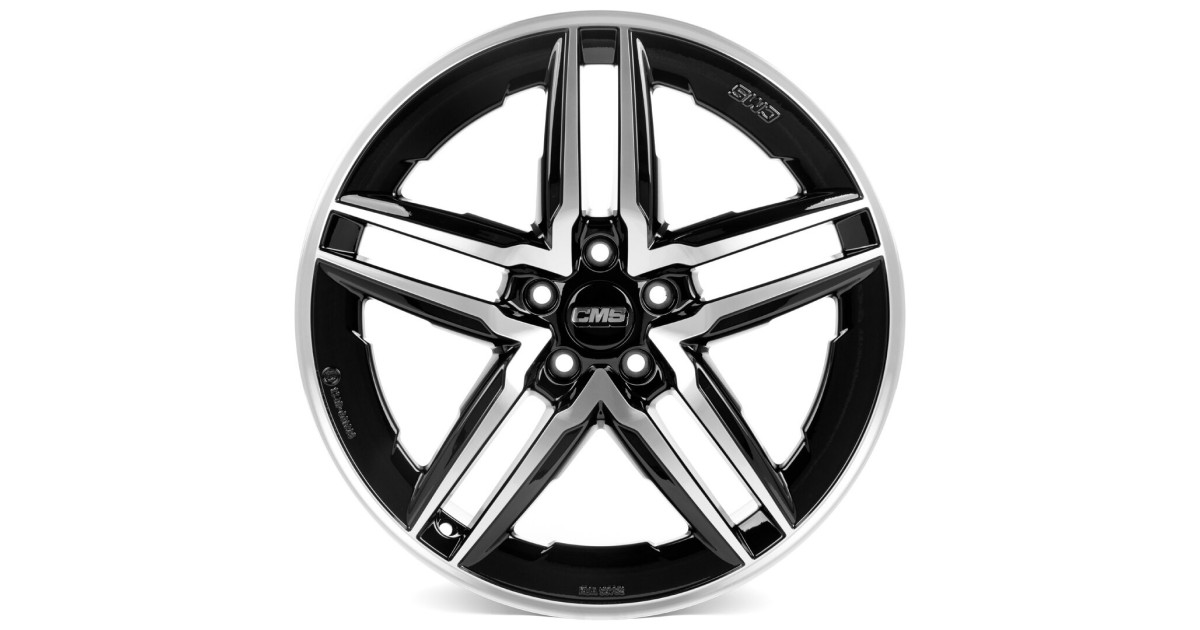 Jante ALU, CMS C29-AERO Diamant Noir Brillant, 8X19 5/112 ET28, Alésage 66.6