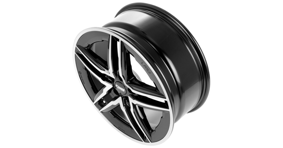 Jante ALU, CMS C29-AERO Diamant Noir Brillant, 8X19 5/112 ET28, Alésage 66.6