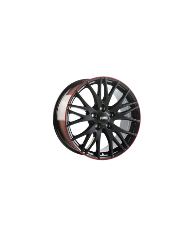 Jante ALU, CMS C8 Noir Rouge Brillant, 8X18 5/114.3 ET45, Alésage 67.2