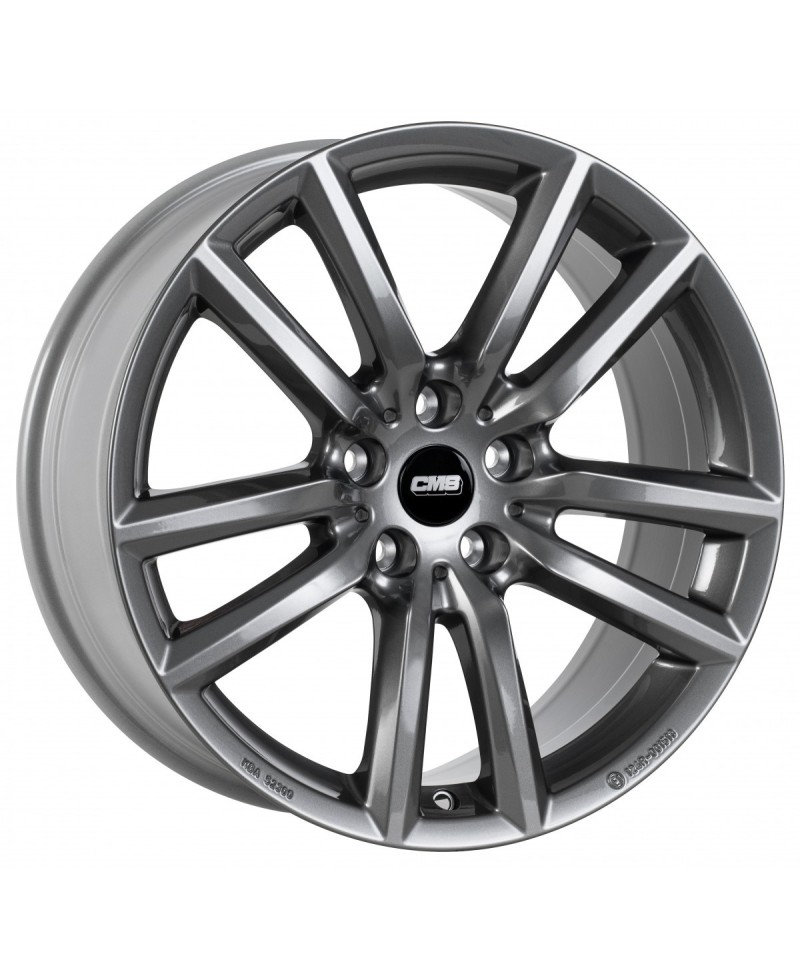 Jante ALU, CMS C27 Titane Brillant, 7.5X17 5/112 ET38, Alésage 66.5