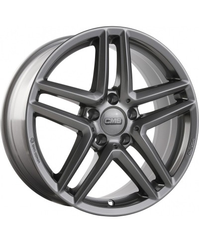 Jante ALU, CMS C27 Titane Brillant, 7X17 5/112 ET45, Alésage 57.1