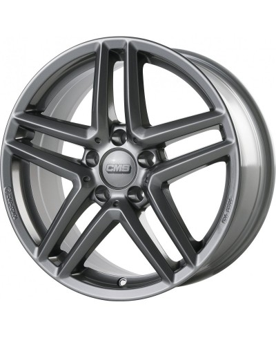 Jante ALU, CMS C27 Titane Brillant, 6.5X16 5/112 ET43, Alésage 57,1