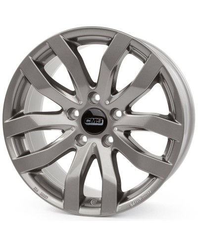 Jante ALU, CMS C22 Titane Brillant, 6.5X16 5/ 112 ET52, Alésage 66.6