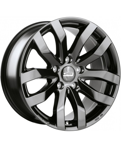 Jante ALU, CMS C22 Noir Brillant, 6.5X16 5/ 112 ET52, Alésage 66.6
