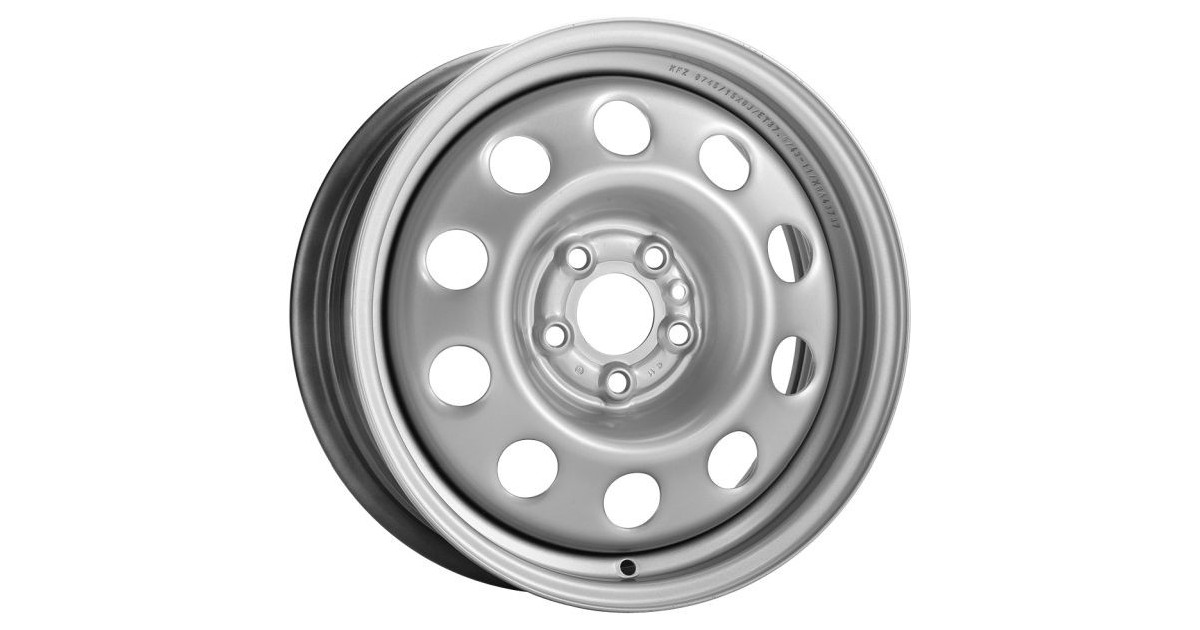 Jante Tole/Acier, ALCAR , No 8745 , 6X15 5/98 ET37.5, Alésage 58 , ALFA