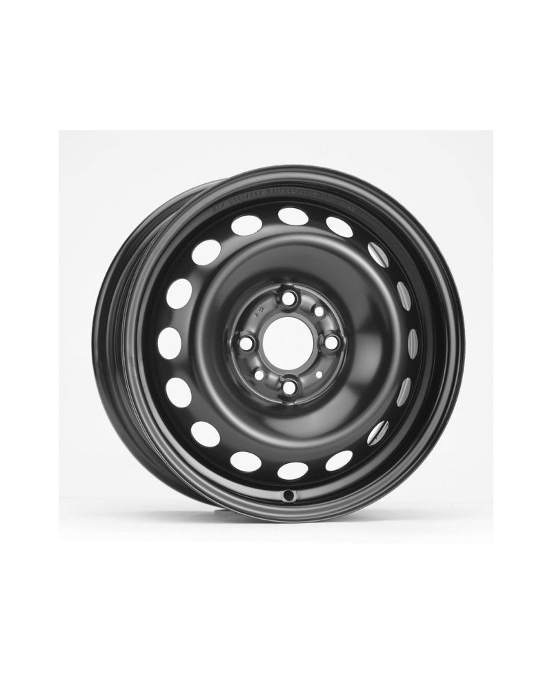 Jante Tole/Acier ALCAR ,No 6805, NOIR 5.5X14 4X98 ET44 ,ALÉSAGE 58.1   FIAT Fiorino / CITROEN Nemo / PEUGEOT Bipper