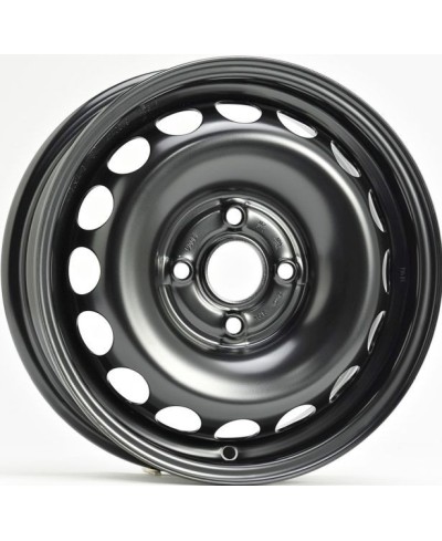 Jante Tole/Acier, ALCAR , No 5770 , NOIR , 4.5X14 , 4X100 ET35 ,Alésage 54.1 (CITROEN C1,PEUGEOT 108,TOYOTA AYGO )