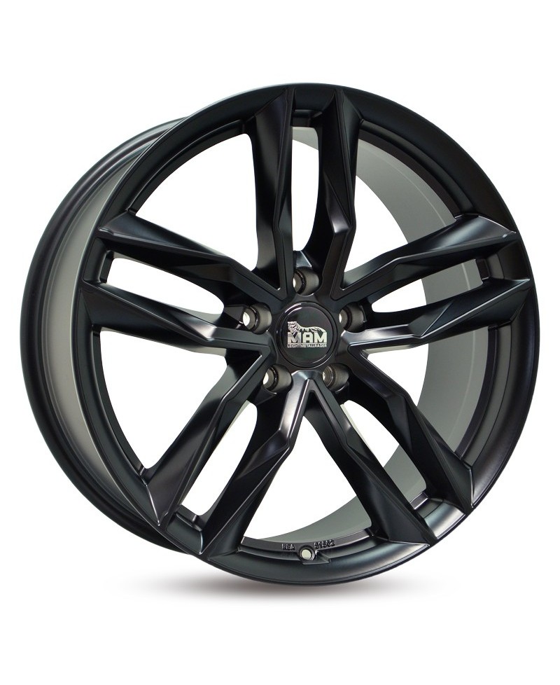 MAM RS3 MATT BLACK PAINTED 7x16 5/112 ET38 ,Alésage 66,6
