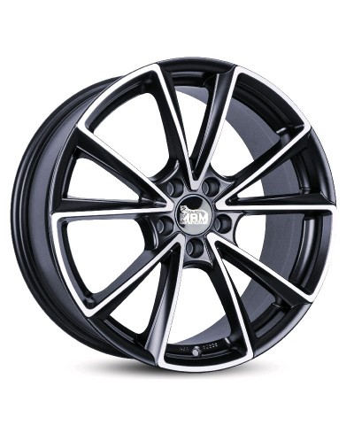 MAM A5 MATT BLACK FRONT POLISH 8x18 5/ 112 ET35 , Alésage 66,6