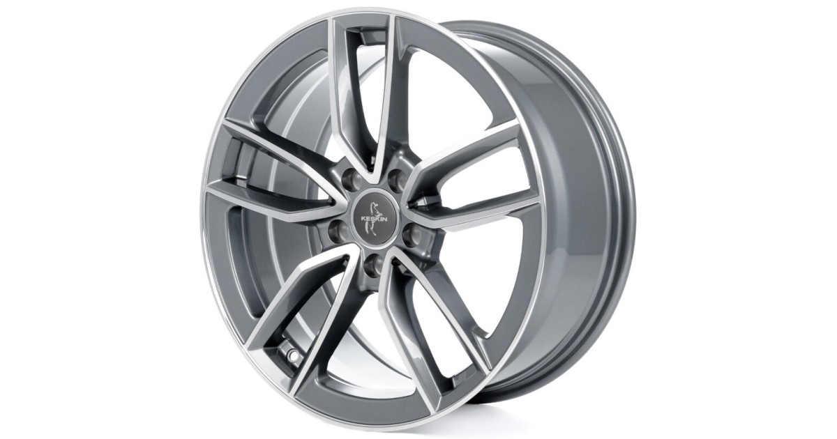 Jante ALU, Keskin Tuning KT21 PALLADIUM FRONT POLISH, 7.5 x 17 5/108 ET45, Alésage 72.6