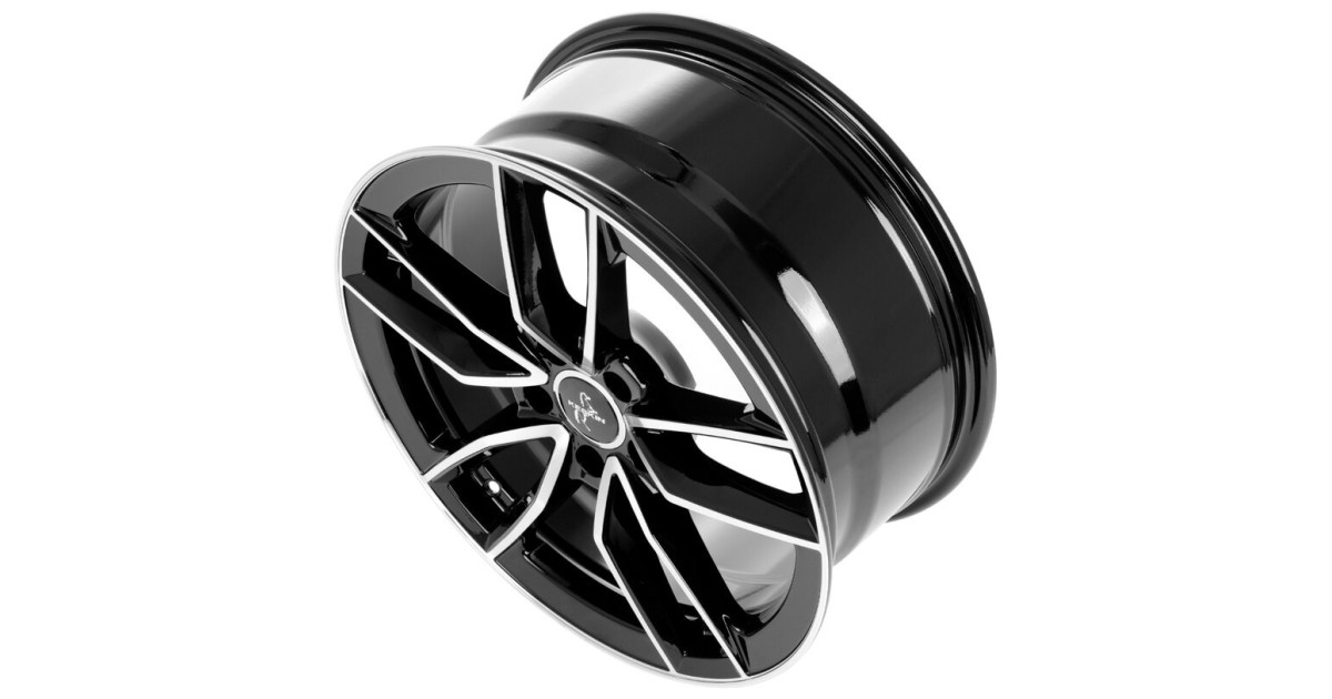 KESKIN KT21 Elegance BLACK FRONT POLISH 8x18 5/112 ET30 Alésage 66,6