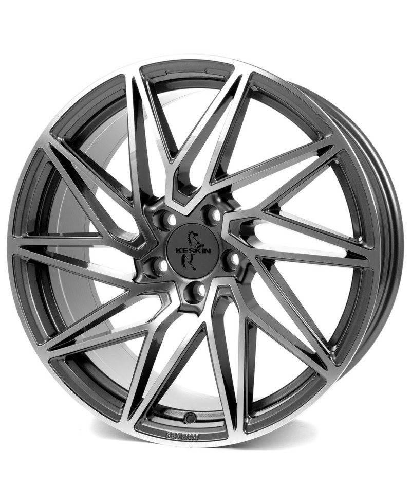 KESKIN KT20 Future PALLADIUM FRONT POLISH 8x18 5/108 ET45 Alésage 72,6