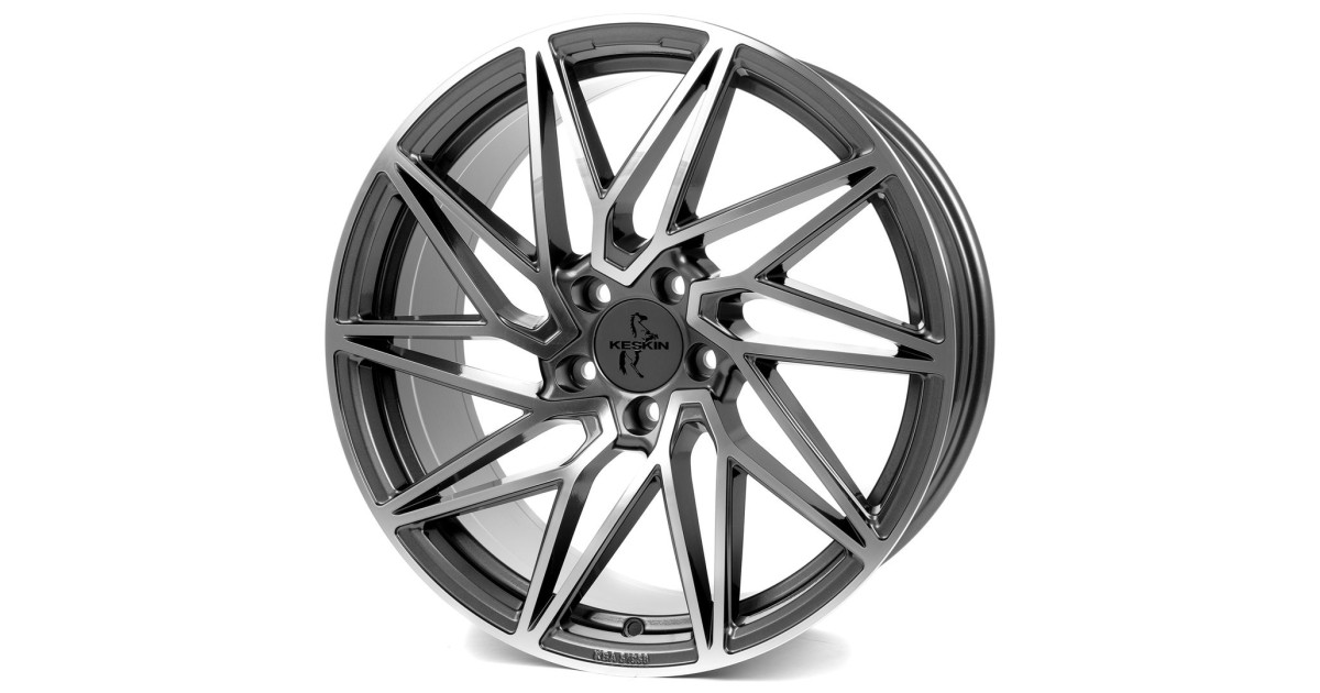 KESKIN KT20 Future PALLADIUM FRONT POLISH 8x18 5/108 ET45 Alésage 72,6