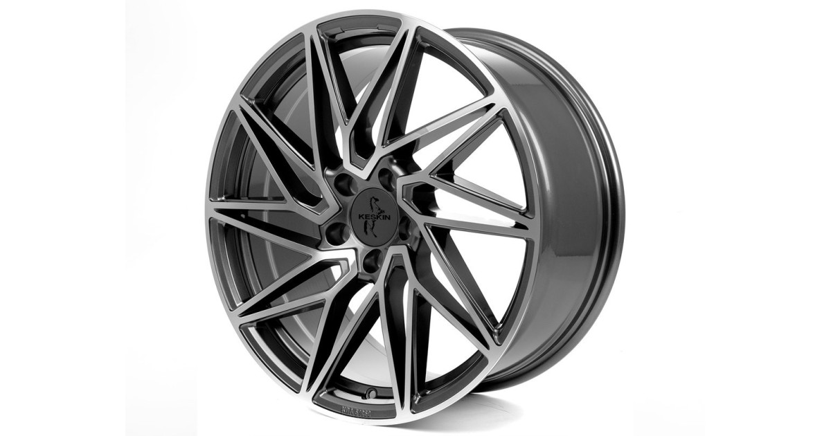 KESKIN KT20 Future PALLADIUM FRONT POLISH 8x18 5/108 ET45 Alésage 72,6