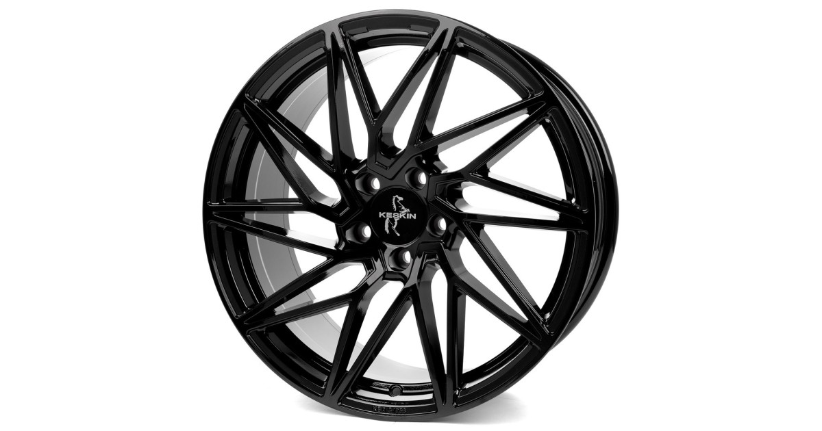KESKIN KT20 Future BLACK PAINTED 8,5x19 5/100 ET30 Alésage 57,1