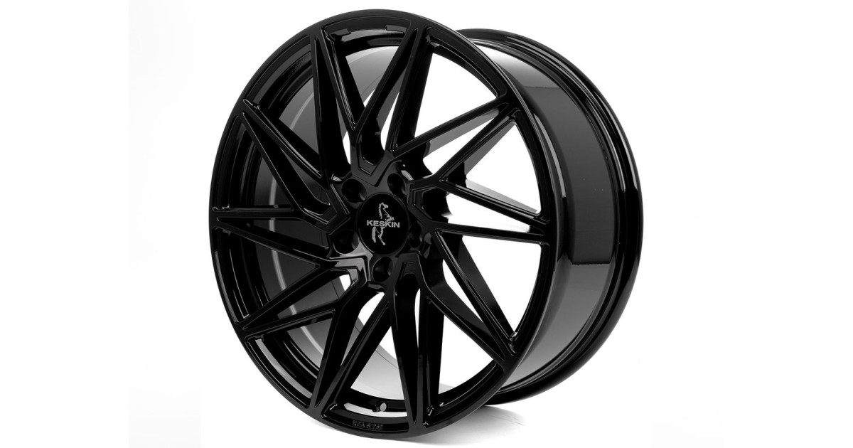 KESKIN KT20 Future BLACK PAINTED 8,5x19 5/100 ET30 Alésage 57,1