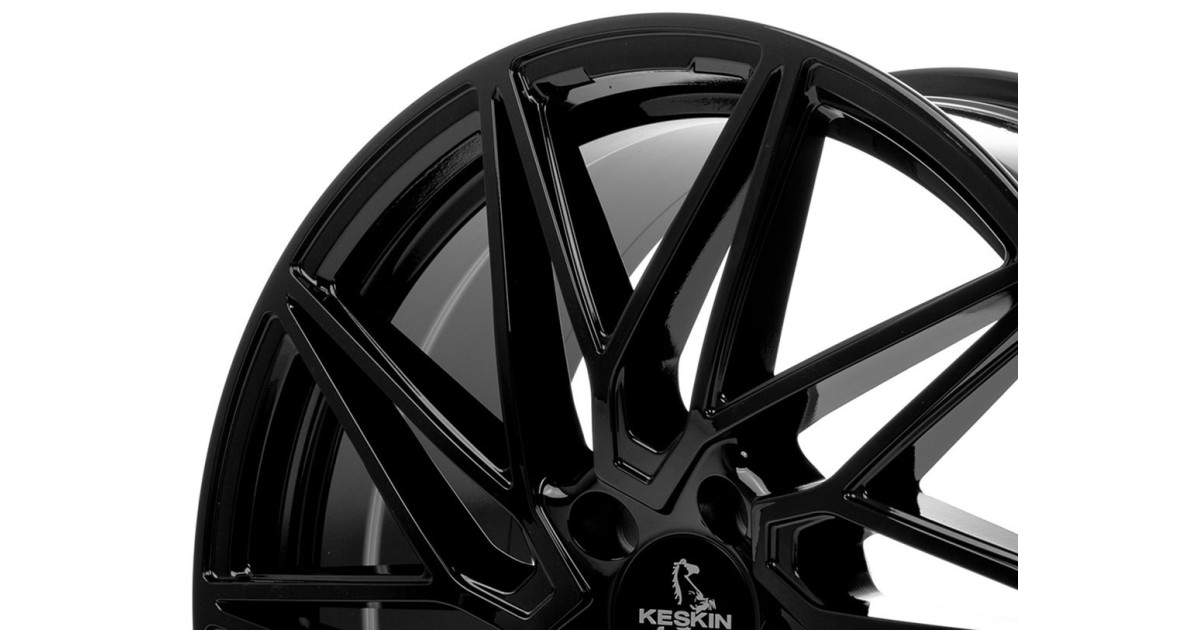 KESKIN KT20 Future BLACK PAINTED 8,5x19 5/100 ET30 Alésage 57,1