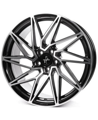 KESKIN KT20 Future BLACK FRONT POLISH  8,5x20 5/120 ET35 Alésage 72,6