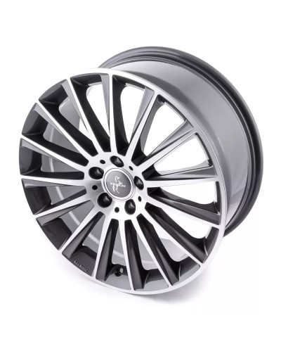 KESKIN KT18 Turbo PALLADIUM FRONT POLISH 7x17 5/112 ET38 Alésage 66,6