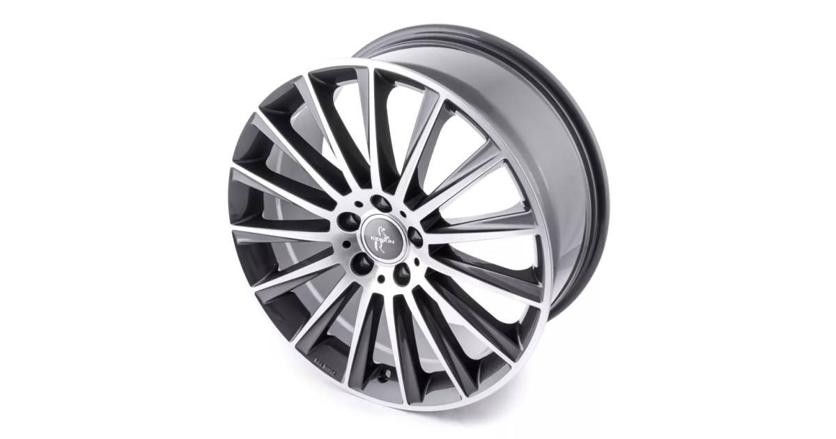 KESKIN KT18 Turbo PALLADIUM FRONT POLISH 7x17 5/112 ET38 Alésage 66,6