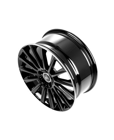 KESKIN KT18 Turbo BLACK LIP POLISH 7x17 5/120 ET35 Alésage 72,6