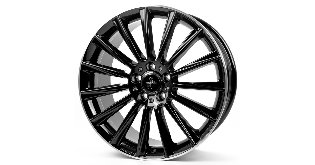 KESKIN KT18 Turbo BLACK LIP POLISH 7x17 5/114,3 ET40 Alésage 72,6