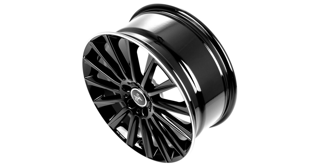 KESKIN KT18 Turbo BLACK LIP POLISH 7x17 5/114,3 ET40 Alésage 72,6