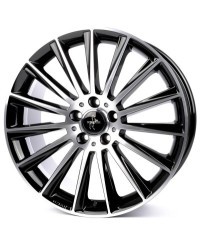 KESKIN KT18 Turbo BLACK FRONT POLISH 8x18 5/112 ET45 Alésage 72,6