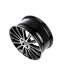 KESKIN KT18 Turbo BLACK FRONT POLISH 8x18 5/112 ET45 Alésage 72,6