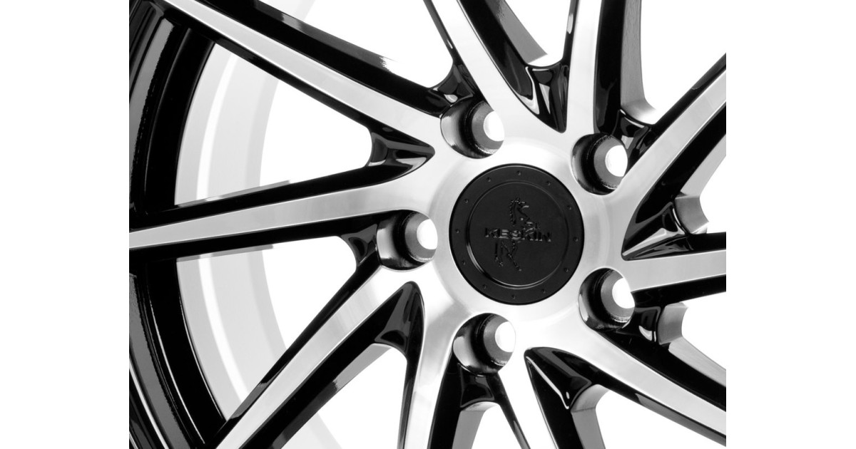 Jante ALU, Keskin Tuning KT17S BLACK FRONT POLISH, 7.5 x 17 5/112 ET50, Alésage 66.6