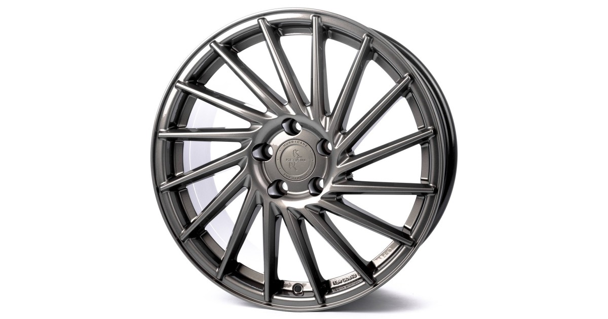 KESKIN KT17 Hurricane PALLADIUM PAINTED  8,5x19 5/112 ET30 Alésage 72,6