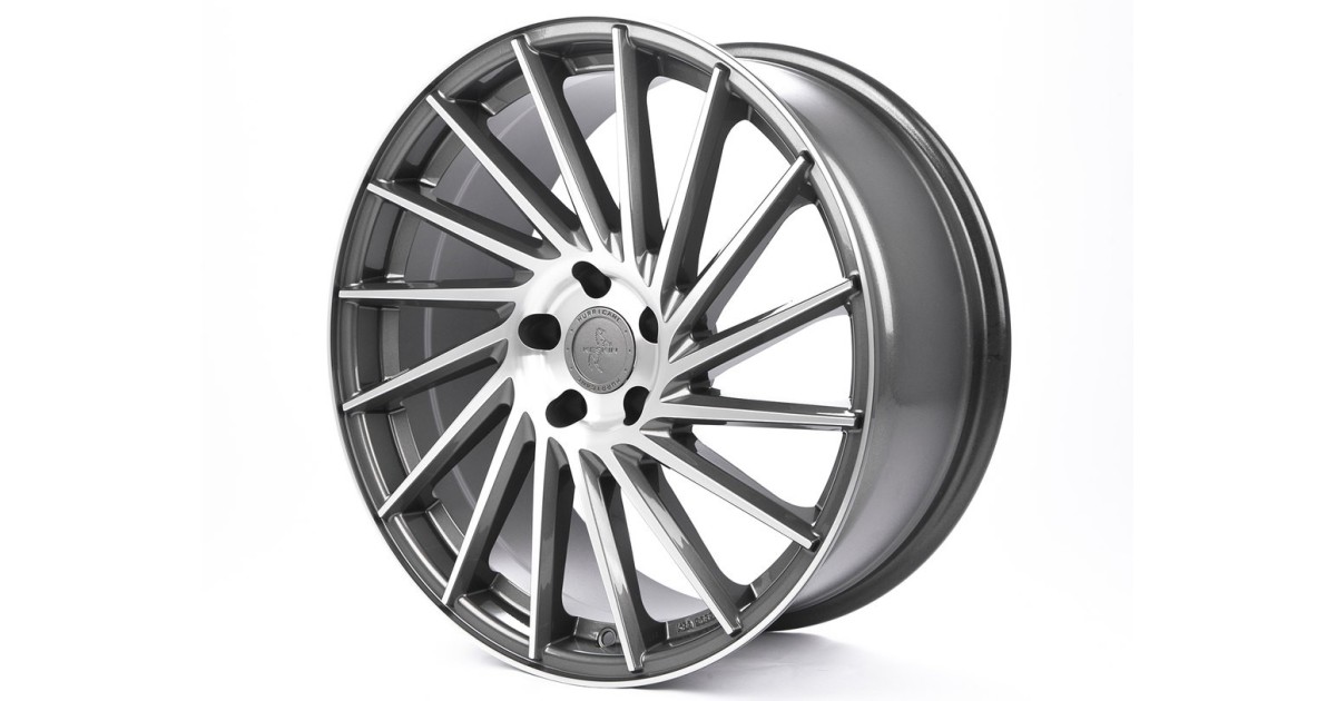 KESKIN KT17 Hurricane PALLADIUM FRONT POLISH 8,5x19 5/114,3 ET40 Alésage 72.6