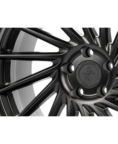 KESKIN KT17 Hurricane MATT BLACK PAINTED 10x22 5/112 ET20 ,Alésage 66,6