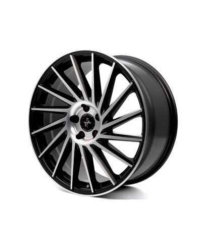KESKIN KT17 Hurricane black front polish 9x20 5/ 112 ET40 ,Alésage 66,6