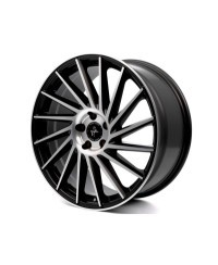 KESKIN KT17 Hurricane black front polish 9x20 5/ 112 ET40 ,Alésage 66,6