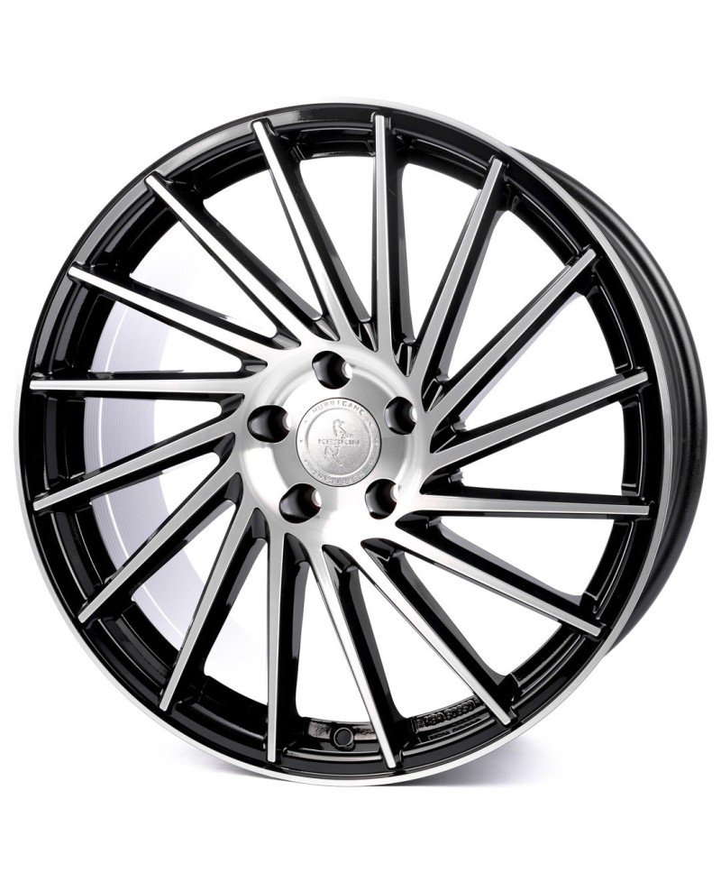 KESKIN KT17 Hurricane black front polish 9x20 5/ 112 ET40 ,Alésage 66,6