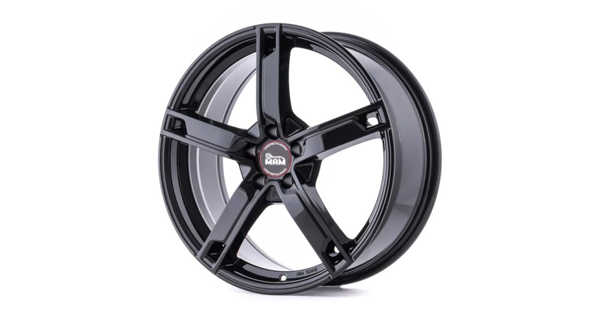 MAM W4 BLACK PAINTED 7,5x18 5/112 ET44 , Alésage 66,6