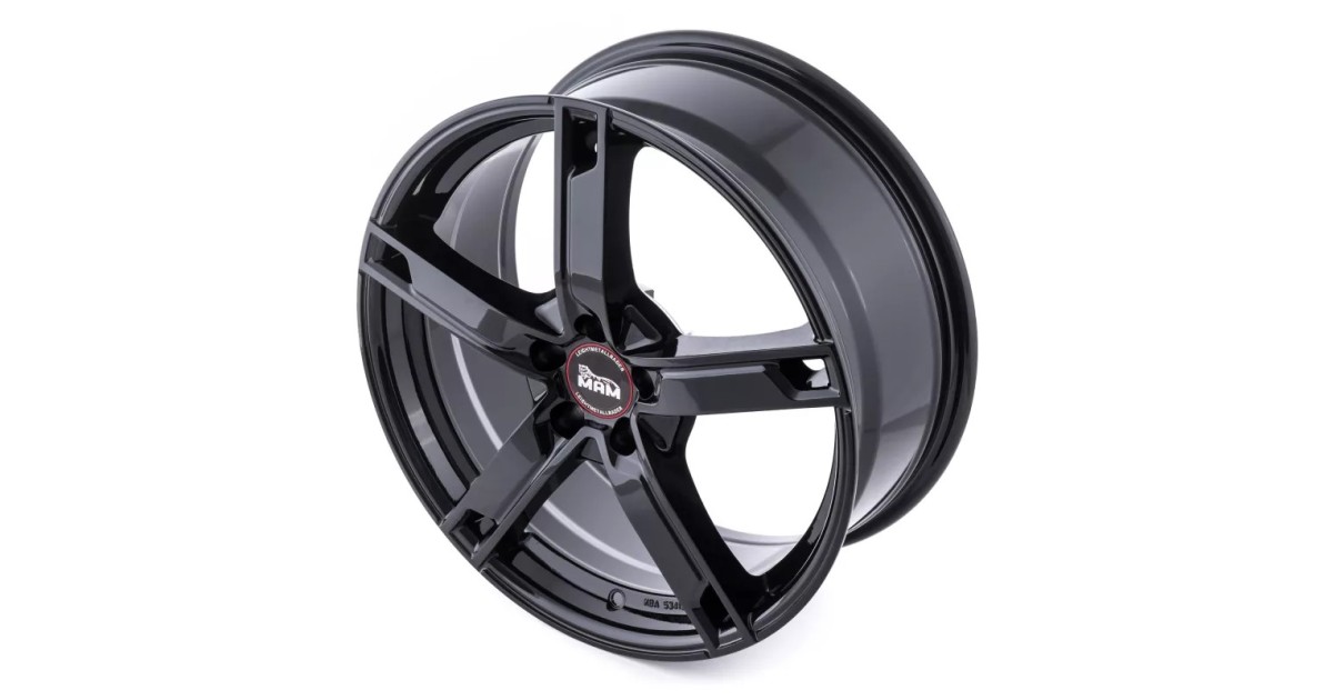 MAM W4 BLACK PAINTED 7,5x18 5/112 ET33 Alésage 66,6