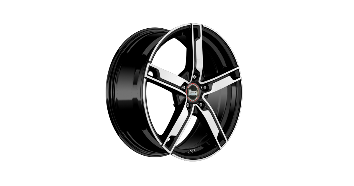 MAM W4 BLACK FRONT POLISH 6,5x16 5/108 ET38 ,Alésage 72,6