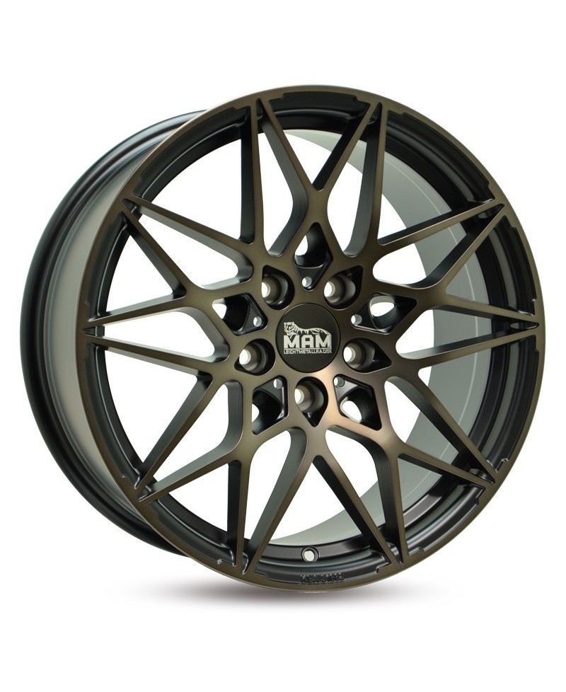 MAM B2 MATT BLACK BRONZE 8x18 5/120 ET35 Alésage 72,6