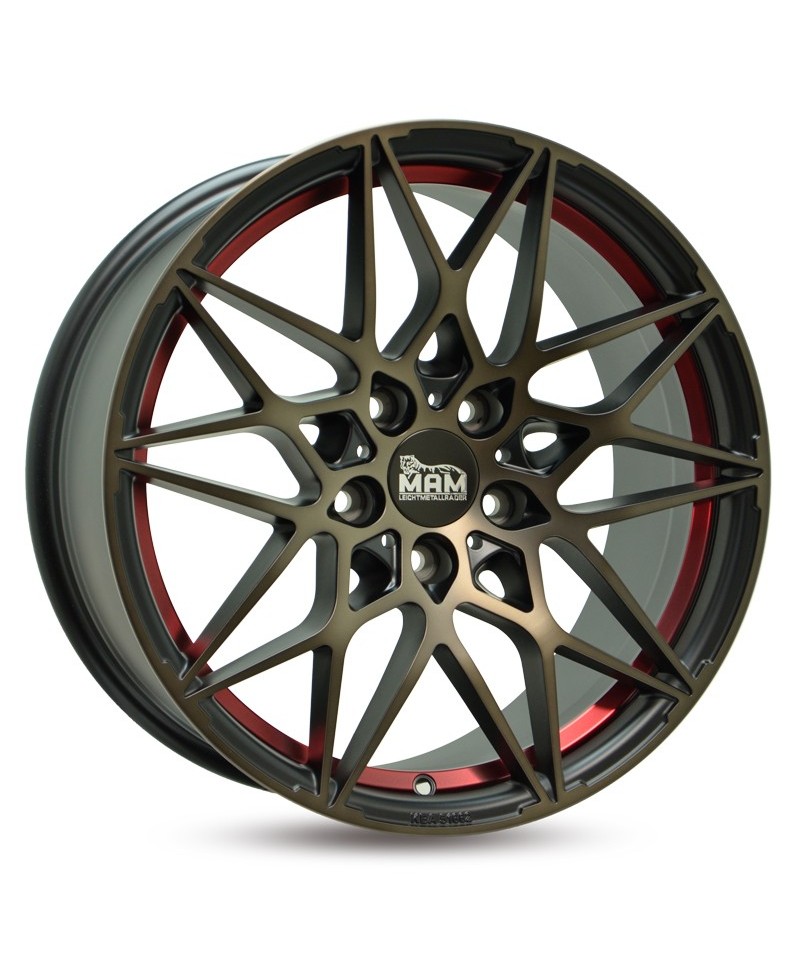 MAM B2 BRONZE RED INSIDE 8,5x19 5/112 ET45 Alésage 72,6