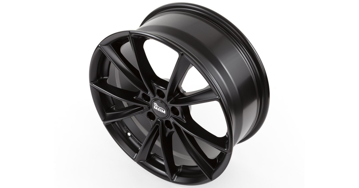 MAM A5 MATT BLACK PAINTED 8,5x20 5/112 ET30 Alésage 66,6