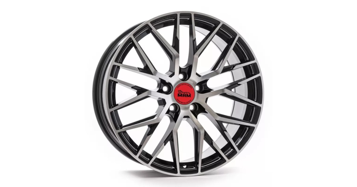 MAM RS4 BLACK FRONT POLISH 8,5x19 5/120 ET35 ,Alésage72,6