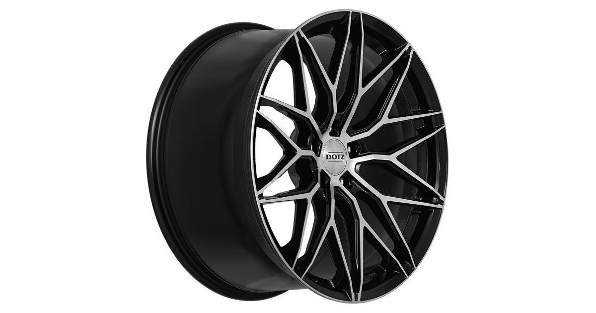 Jante ALU, Dotz SUZUKA/BPF/ET40 BLACK/POLISHED FRONT, 9X20 5/112 ET40, Alésage 70.10