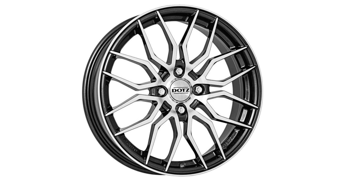 Jante ALU, Dotz LIMEROCK/GMP/47 GUNMETAL POLISHED, 7X17 4/108 ET47, Alésage 63.40