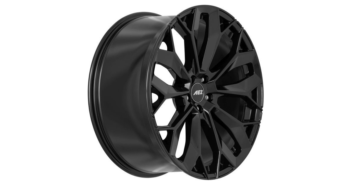 Jante Alu AEZ 9,5x21 5x120 ET40 AEZ Leipzig black, Alésage 74.10