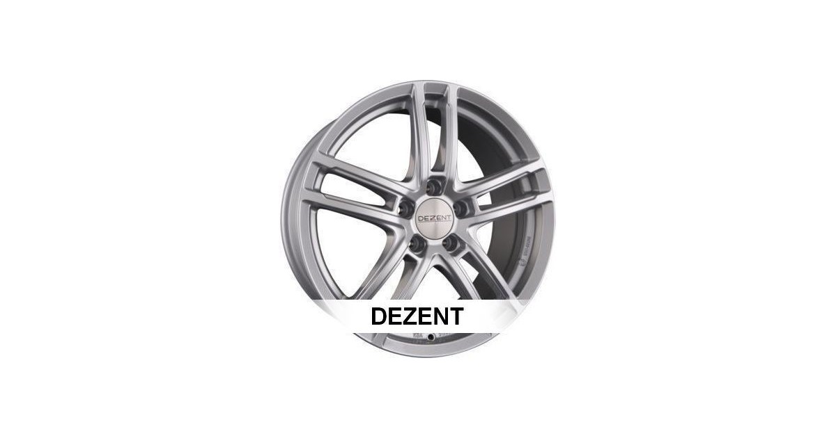 Jante ALU, Dezent TZ/SI/ET48 Silver, 7X16 5/108 ET48, Alésage 70.10