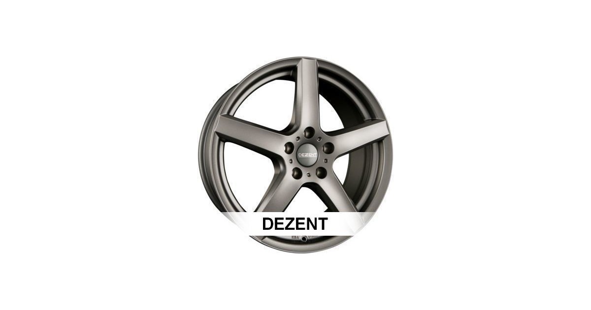 Dezent  TY Graphite matt ,  6,5X16 5/114,3 ET45 ,alésage 67.1